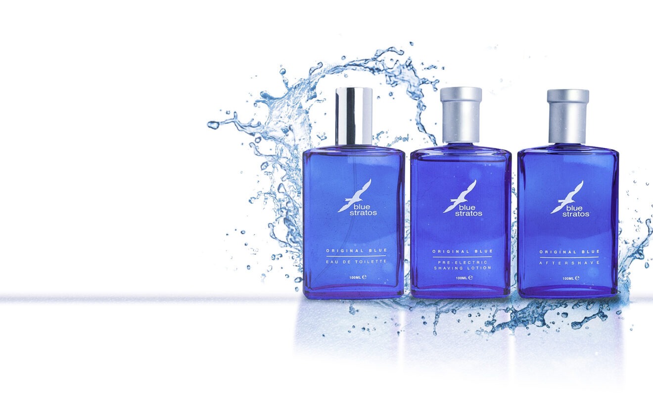 Blue Stratos Pre Electric Shaving Lotion Embrace a Classic