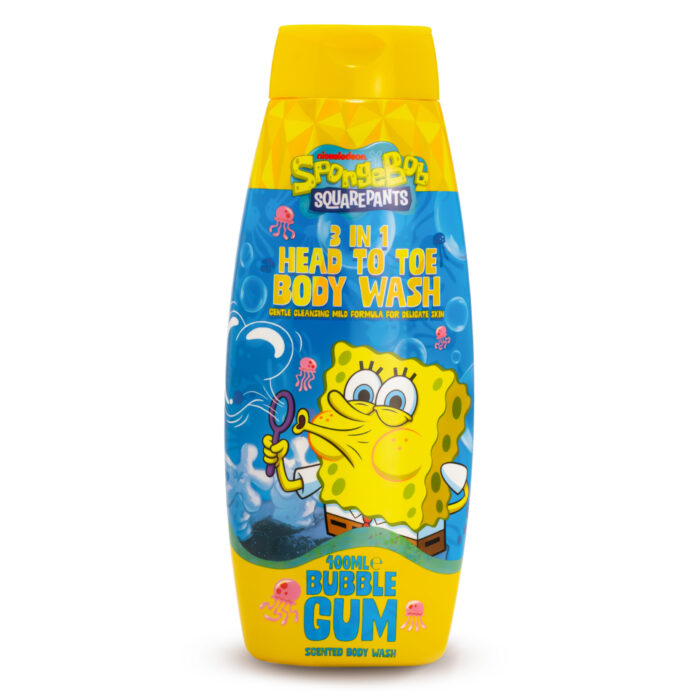 SBSP_Bubblegum_Front SpongeBob Body Wash Bubblegum