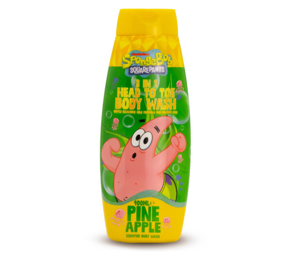 SBSP_Pineapple_Front SpongeBob Body Wash Pineapple