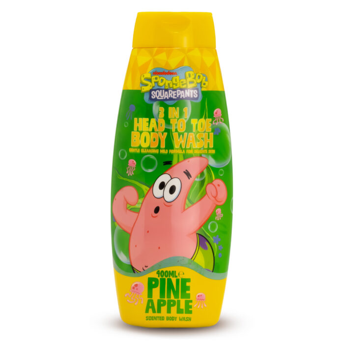 SBSP_Pineapple_Front SpongeBob Body Wash Pineapple