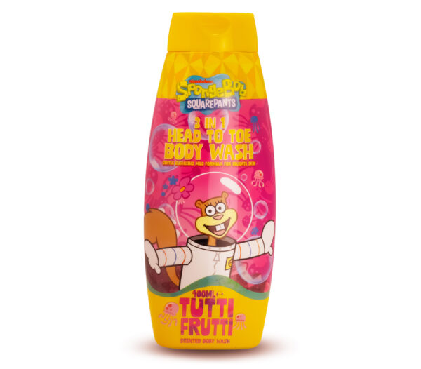 SBSP_Tutti Frutti_Front SpongeBob Body Wash Tutti Frutti