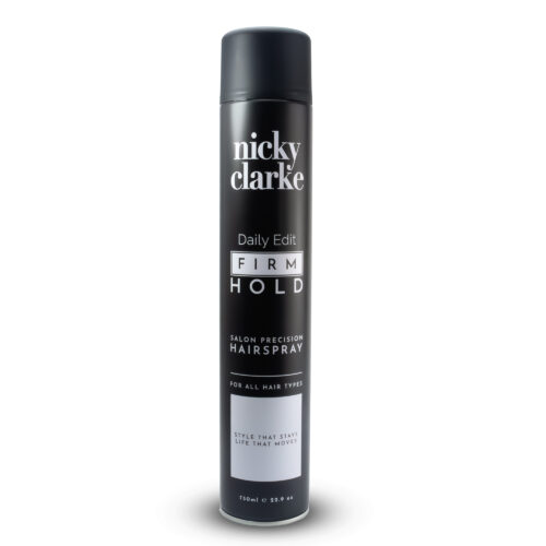 Nicky Clarke_Hairspray_Firm_Product Photos Nicky Clarke Firm Hairspray