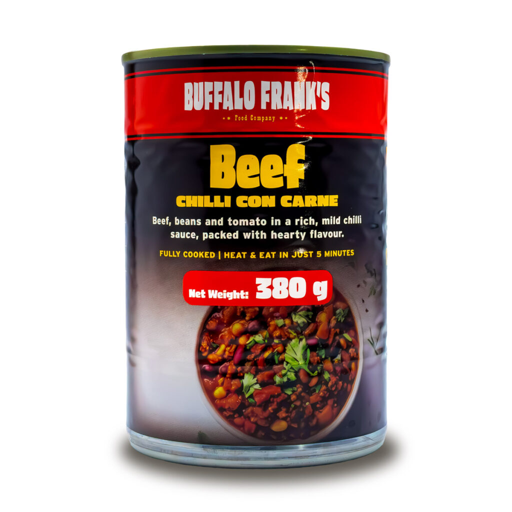 Buffalo Frank's Beef Chilli Con Carne