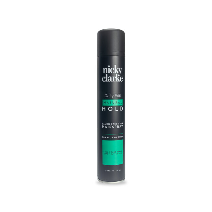 Nicky Clarke_400ml Hairspray_Natural Nicky Clarke Daily Edit 400ml Natural Hold